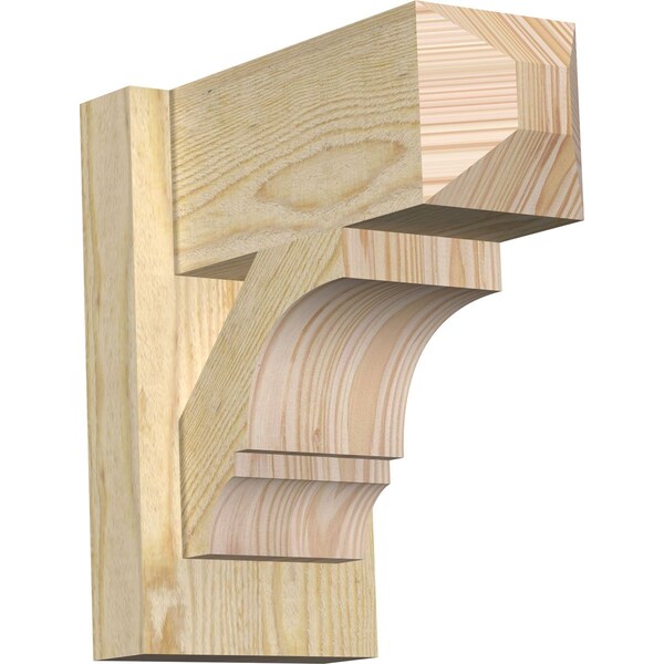 Ekena Millwork Balboa Craftsman Rough Sawn Outlooker, Douglas Fir, 6"W x 12"D x 12"H OUT06X12X12BOA04RDF - main